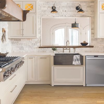 warm toned hardwood flooring in hallway